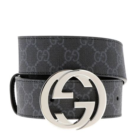 gucci supreme belt mens|gucci supreme belt black buckle.